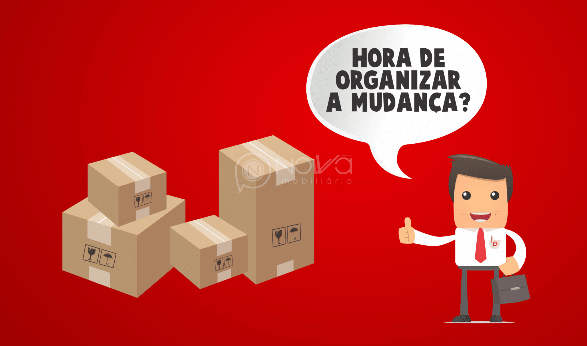 como fazer mudança organizada